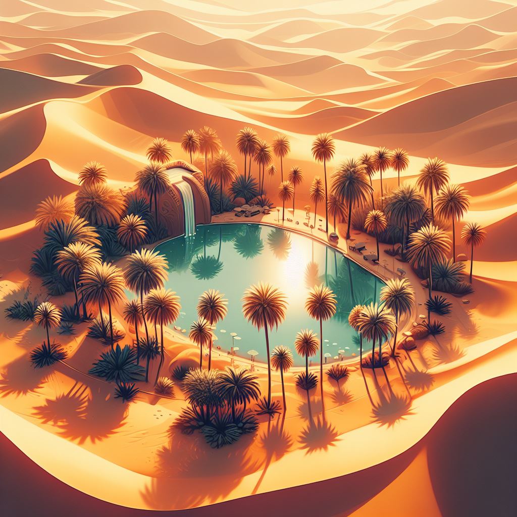 Image of oasis